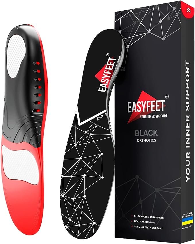 Premium Anti-Fatigue Shoe Insoles - Plantar Fasciitis Arch Support